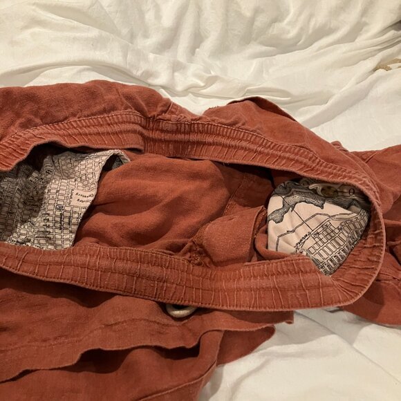 Apres Shorts in Red Clay - Picture 4 of 4